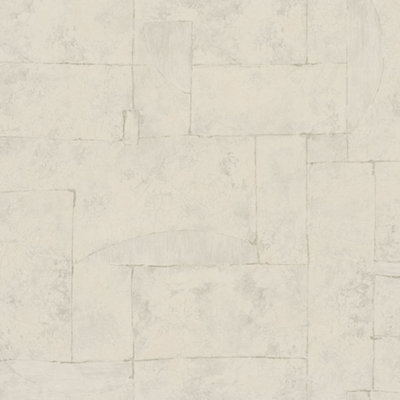 Galerie Earth Collection Beige Textured Graphical Effect Sheen Wallpaper Roll