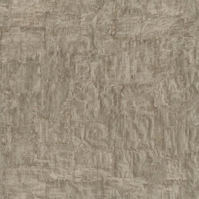 Galerie Earth Collection Brown Textured Bark Sheen Wallpaper Roll