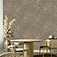 Galerie Earth Collection Brown Textured Bark Sheen Wallpaper Roll