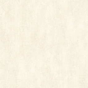 Galerie Earth Collection Cream Textured Twill Effect Wallpaper Roll