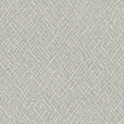 Galerie Earth Collection Silver Textured Crosshatch Effect Sheen Wallpaper Roll