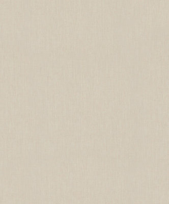 Galerie Eden Collection Beige Linen Effect Wallpaper Roll