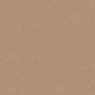 Galerie Eden Collection Brown Linen Effect Wallpaper Roll