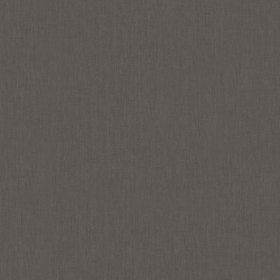 Galerie Eden Collection Charcoal Linen Effect Wallpaper Roll