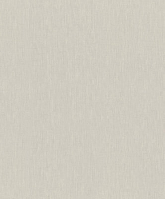 Galerie Eden Collection Grey Linen Effect A4 Wallpaper Sample