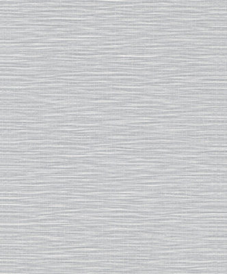 Galerie Eden Collection Grey Weave Texture Wallpaper Roll DIY at B&Q