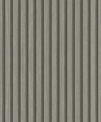 Galerie Eden Collection Grey Wood Stripe A4 Wallpaper Sample