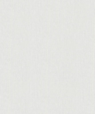 Galerie Eden Collection White Linen Effect A4 Wallpaper Sample