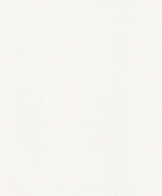 Galerie Eden Collection White Linen Effect Wallpaper Roll