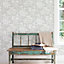 Galerie Ekbacka Collection Grey Camille Large Floral Bunch Wallpaper Roll