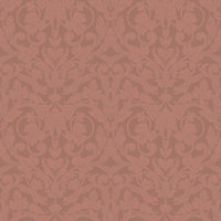 Galerie Ekbacka Collection Red Rosali Traditional Damask Wallpaper Roll