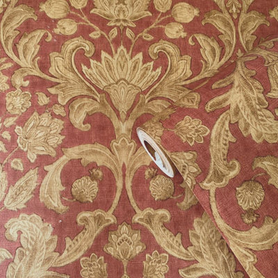 Galerie Elegance Beige Damask Wallpaper DWP0354-03
