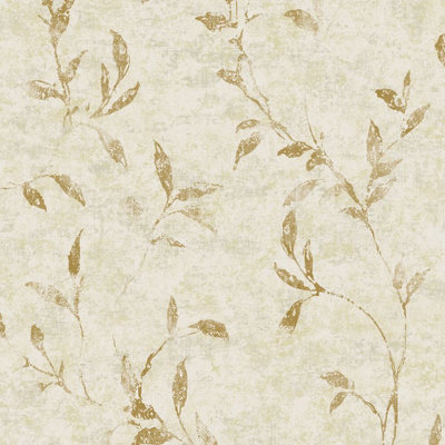 Galerie Elegance Gold Leaf Impression Wallpaper 11502