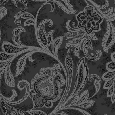 Galerie Elegance Silver Paisley Wallpaper DWP0355-05
