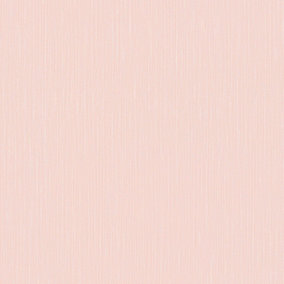 Galerie Elle Decoration Blush Pink Plain structure Embossed Wallpaper