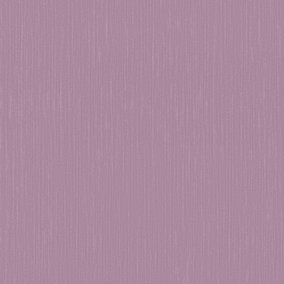 Galerie Elle Decoration Purple Pink Plain structure Embossed Wallpaper