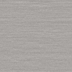 Galerie Emporium Grey Silver Metallic Plain Smooth Wallpaper