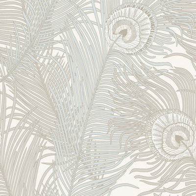 Galerie Enchanted Descartes Beige Wallpaper