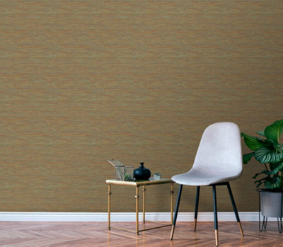 Galerie Enchanted Jomon Red, Orange, Green Wallpaper