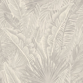 Galerie Enchanted Kiskaara Light Grey Wallpaper