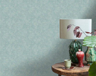 Galerie Enchanted Ramie Light Blue Wallpaper