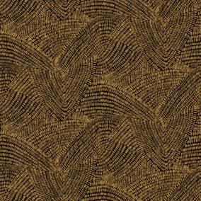 Galerie Enchanted Rulong Dark Gold Wallpaper