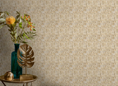 Galerie Enchanted Suber Gold Wallpaper