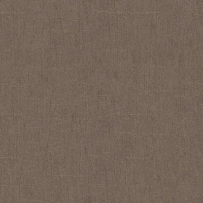 Galerie Energy Collection Brown Plain Scored Effect Wallpaper Roll