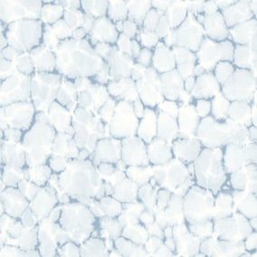 Galerie Evergreen Blue Mica Reflections Smooth Wallpaper