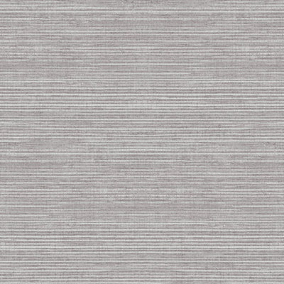 Galerie Evergreen Medium Grey Grasscloth Smooth Wallpaper