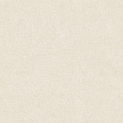 Galerie Evergreen Taupe Linen Plain Smooth Wallpaper