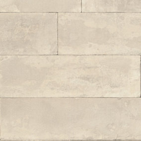 Galerie Exposed Stone Concrete Blocks Smooth Wallpaper