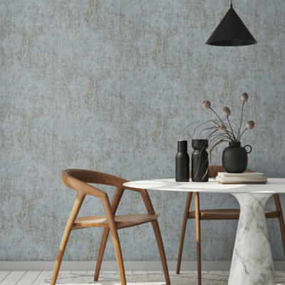 Galerie Feel Beige Metallic Bark Wallpaper Roll