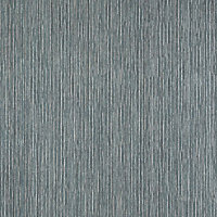 Galerie Feel Blue Metallic Curtain Stripe Wallpaper Roll