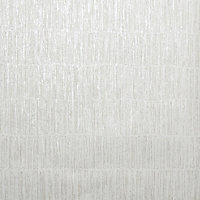 Galerie Feel Cream Metallic Bamboo Lines Wallpaper Roll