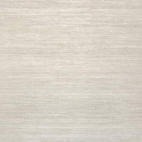 Galerie Feel Cream Shimmer Horizontal Leaf Stripe Wallpaper Roll