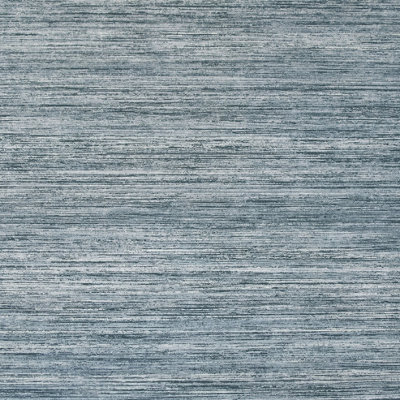 Galerie Feel Flock Plain Texture Blue Wallpaper 64941