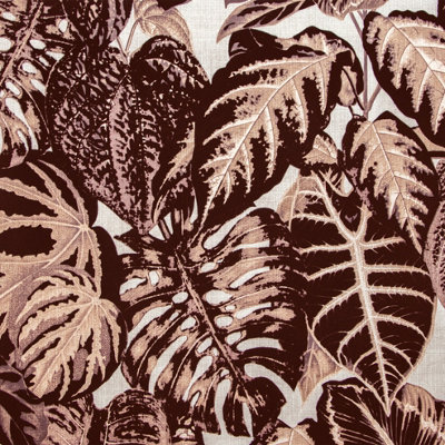 Galerie Feel Flock Tree Leaf Red Wallpaper 81265