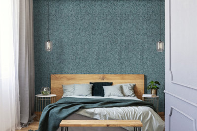 Galerie Feel Green Glass Bead Alpine Reptile Wallpaper Roll