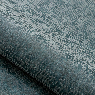 Galerie Feel Green Glass Bead Alpine Reptile Wallpaper Roll