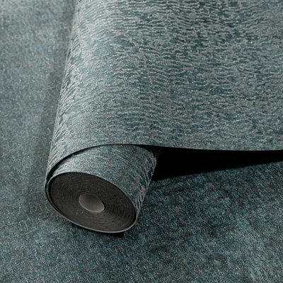 Galerie Feel Green Glass Bead Alpine Reptile Wallpaper Roll
