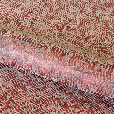 Galerie Feel Red Glass Bead Alpine Reptile Wallpaper Roll