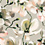 Galerie Flora Cream Cherry Blossom Wallpaper