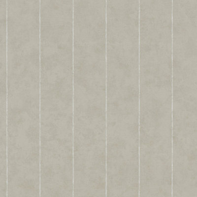 Galerie Flora Grey Pinstripes Wallpaper