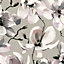 Galerie Flora Silver Cherry Blossom Wallpaper