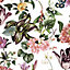 Galerie Flora White Floral Rhapsody Wallpaper