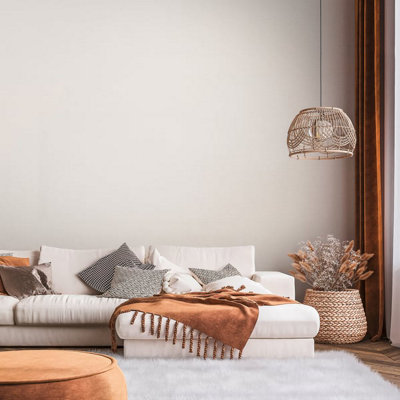 Galerie Flourish Beige Plain Texture Wallpaper FL61134