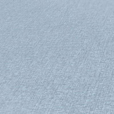 Galerie Flourish Blue Plain Texture Wallpaper FL61148