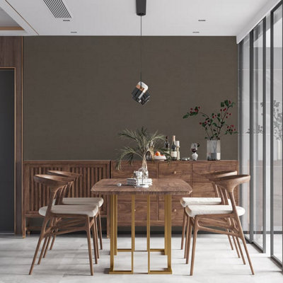 Galerie Flourish Bronze Plain Texture Wallpaper FL61143