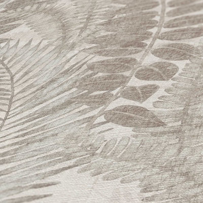 Galerie Flourish Bronze Tree Leaf Wallpaper FL61120